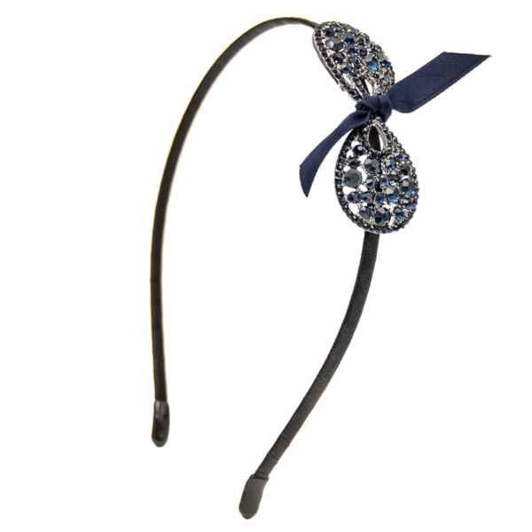 Diadema  Nora - 160-AZUL MARINO