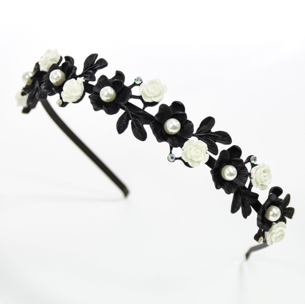 Diadema Amantea - 500-NEGRO & BLANCO