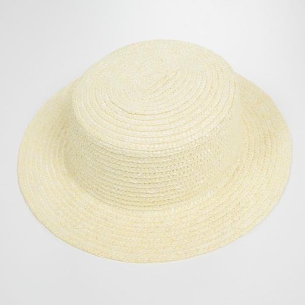 Canotier Carola, Primera Calidad - 003-CRUDO
