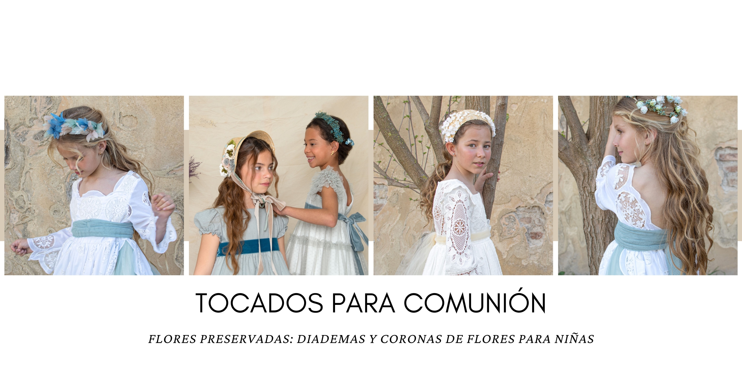 CORONAS DE FLORES PARA NIÑAS