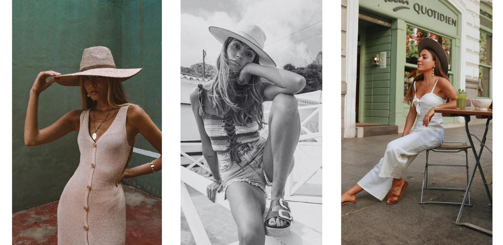 Sombreros de verano