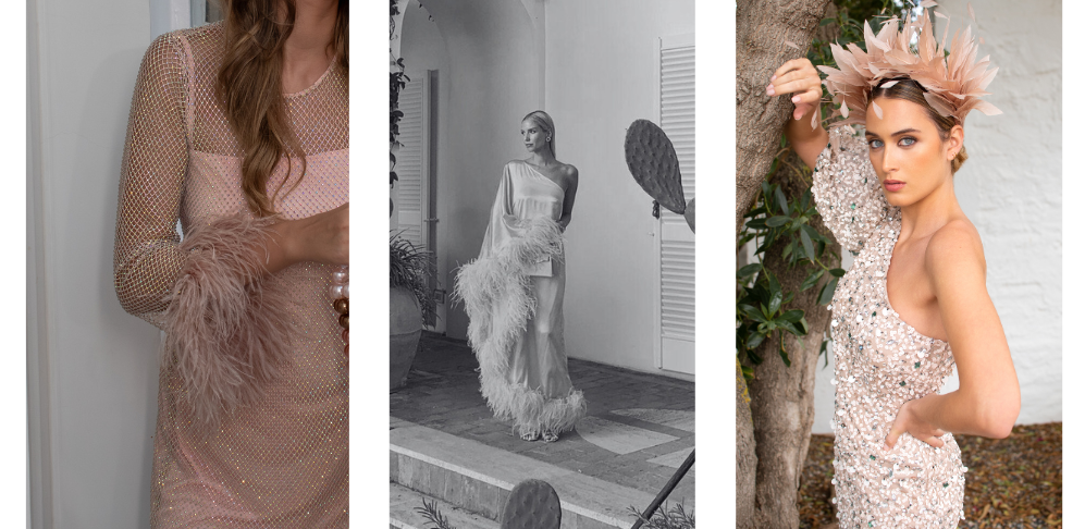 Plumas para vestidos