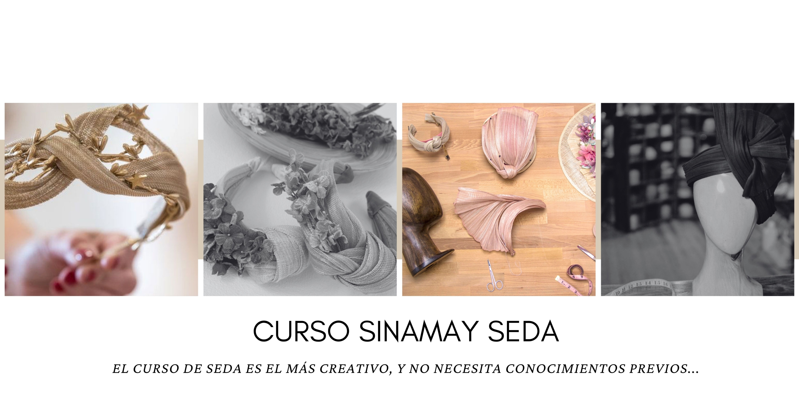 Curso de sinamay seda