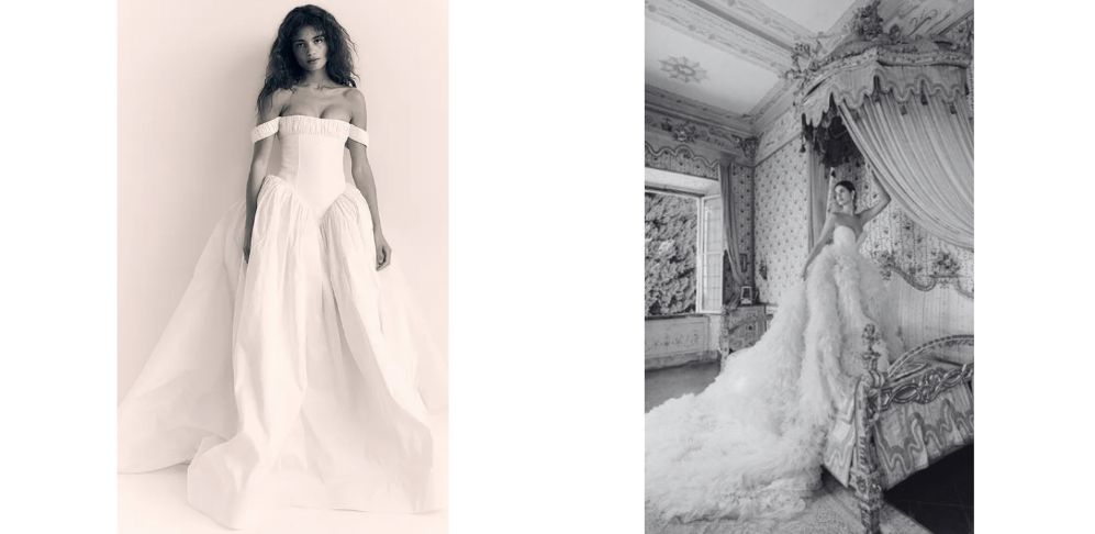 Novias 2025: corsets y cuerpos entallados
