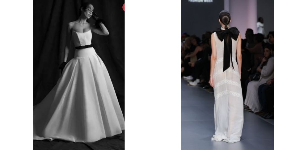Presencia del negro en las tendencias de novias 2025