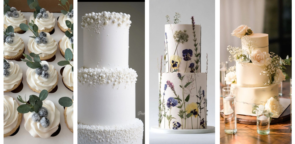 Tartas para bodas de otoño 2024-2025