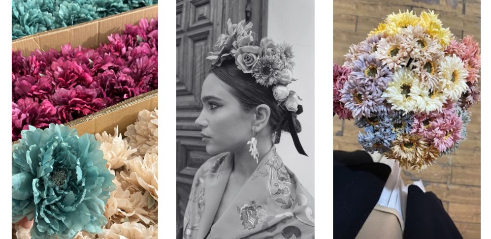 Las flores para la feria de 2025: claveles, rosas grandes y peonías