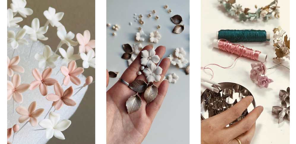 ¿Qué técnicas aprenderé en el curso de flores de porcelana?