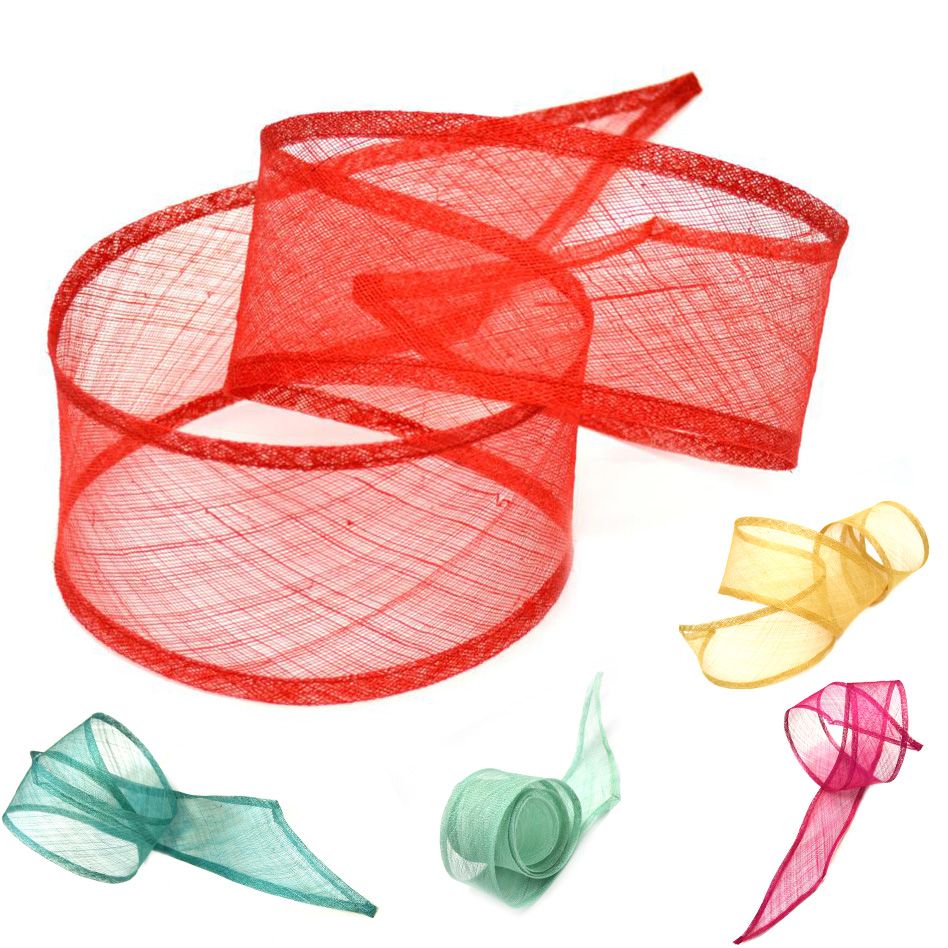 Cinta Bandeau Sinamay de 1.60 x 9 cm.