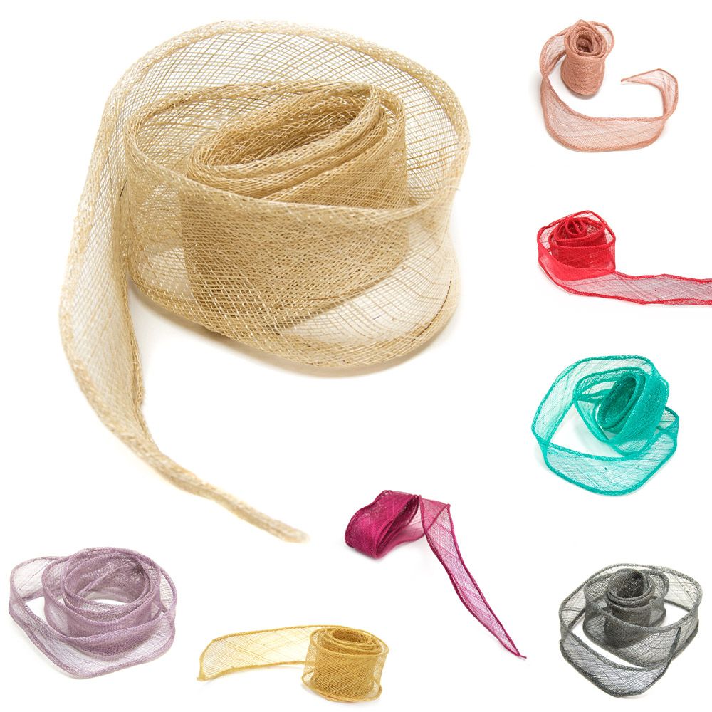 Cinta Bandeau de Sinamay de 1.30 x 4-5 c