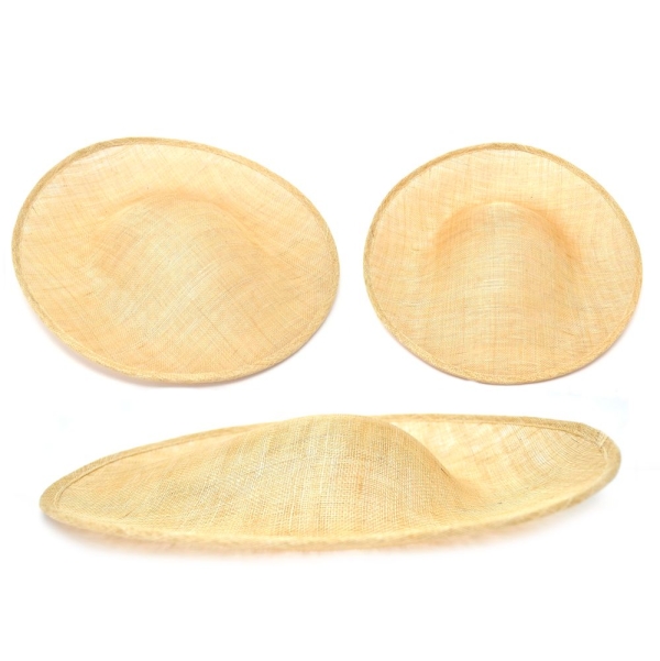 Base Sinamay Saucer, 36 cm. - 004-NATURAL